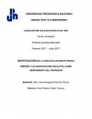 Una aproximación a la problemática de estudio