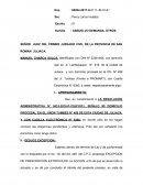 Modelo de contestación de demanda