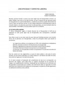 DISCAPACIDAD Y DERECHO LABORAL