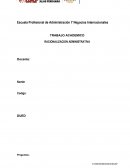 Racionalizacion administrativa