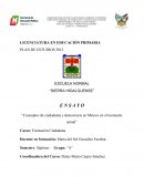 Conceptos de ciudadanía y democracia en México en el momento actual