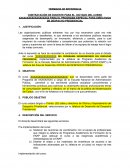 CONTRATACIÓN DE DOCENTE PARA EL DICTADO DEL CURSO