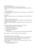 Misión de la Organización: Declaración que define el propósito o la razón de ser de una empresa