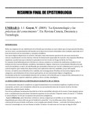 Resumen Final Epistemologia