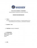 Biosíntesis del grupo hem en porfirinas y el estudio bioquimico de los neurotransmisores de la serotonina , catecolamina e histamina.