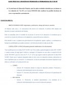 CASO PRÁCTICO: DECISIÓN DE PROMOCIÓN O PERMANENCIA EN 3º DE EP