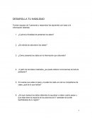 DESAROLLA TU HABILIDAD