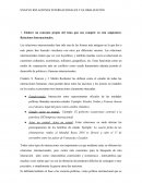 ENSAYO RELACIONES INTERNACIONALES Y GLOBALIZACIÓN