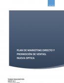 Informe marketing opticas