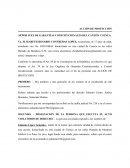 Acción de Protección. Ejercicio de los derechos