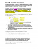 Lanzamiento de una marca