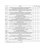 Encuesta alimentación