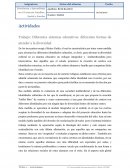 Trabajo: Diferentes sistemas educativos: diferentes formas de atender a la diversidad