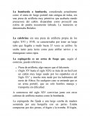 Diferentes armas de fuego