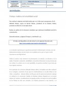 Análisis de la habilidad social