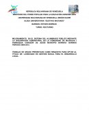 MEJORAMIENTO EN EL SISTEMA DEL ALUMBRADO PÚBLICO MEDIANTE LA INTEGRACIÓN COMUNITARIA, EN LA COMUNIDAD DE MIJAGUAS I PARROQUIA CORAZÓN DE JESÚS MUNICIPIO BARINAS- BARINAS PERIODO 2008-2012