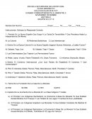 Examen global de historia de mexico
