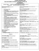 GUIA DE EXAMEN DE INGLES II SEGUNDO GRADO DE SECUNDARIA