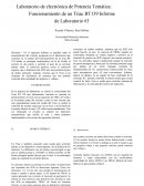 Laboratorio de electrónica de Potencia Temática: Funcionamiento de un Triac BT139 Informe de Laboratorio #3