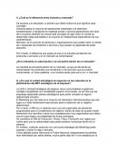 Diferencia entre industria y mercado