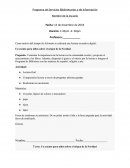 Para realizar documento de actividad de lectura