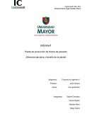 Planta de producción de Harina de pescado (Memoria ejecutiva y tamaño de la planta)