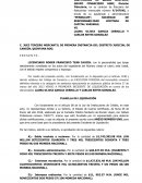 Incidente liqudacion