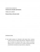 Persona física y Persona moral