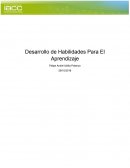 Desarrollo de Habilidades Para El Aprendizaje