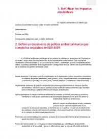 IMPACTOS AMBIENTALES. Página 1