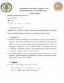 Diseño de experimento de transgénesis