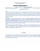 DIARIO PEDAGOGICO SESIÓN OBSERVADA Agua como disolvente