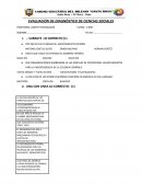 EVALUACIÓN DE DIAGNÓSTICO DE CIENCIAS SOCIALES