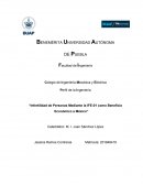 Perfil de la Ingeniería “Infertilidad de Personas Mediante la IFE-01 como Beneficio Económico a México”