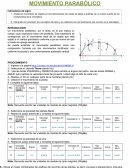 Laboratorio No. 1 MOVIMIENTO PARABÓLICO