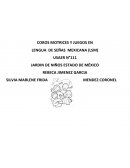 Coros y juegos en lsm