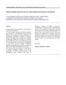 Sistema Inmótico para favorecer la vida autónoma de personas con autismo