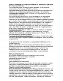 APARICIÓN DE LA SOCIOLOGÍA DE LA INDUSTRIA Y EMPRESA