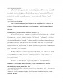 Economia politica. NECESIDAD Y ESCASEZ