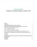 Análisis de los elementos urbanos y rurales en Chile