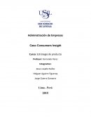Caso Consumers Insight Curso: Estrategia de producto
