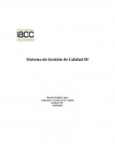 Sistema de Gestión de Calidad . Análisis FODA