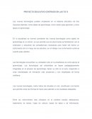 PROYECTO EDUCATIVO CENTRADO EN LAS TIC´S