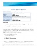 Formato Programa de capacitación. Gestión del capital humano y liderazgo v2