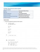 Matemáticas para ingenieros V2 Nombre de la evidencia de aprendizaje: Ecuaciones de orden superior