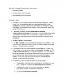 Qué es la Sociología. Perspectivas fundamentales