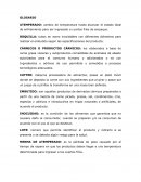 GLOSARIO ATEMPERADO