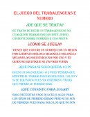 El juego del trabalenguas e numero ¿de que se trata?
