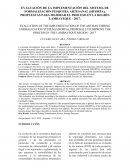 EVALUACIÓN DE LA IMPLEMENTACIÓN DEL SISTEMA DE FORMALIZACIÓN PESQUERA ARTESANAL (SIFORPA)