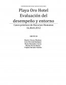Playa Oro Hotel Evaluación del desempeño y entorno Casos prácticos de Recursos Humanos